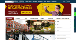 Desktop Screenshot of folhadirigida.com.br